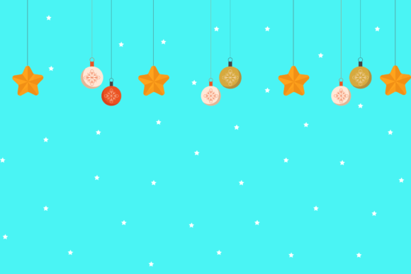 Christmas Background Blue: Graphics & Illustrations Review