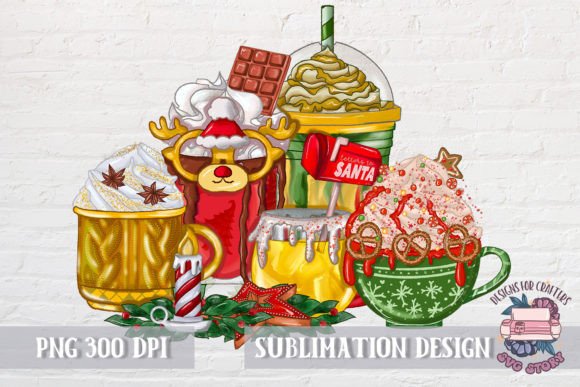 Christmas Coffee Sublimation Design Review
