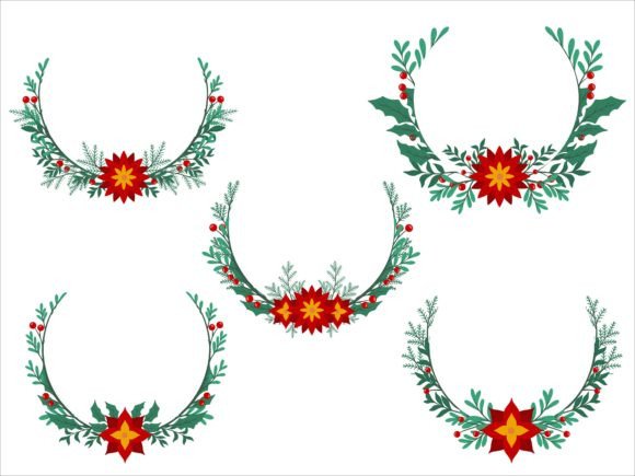 Christmas Flower Circle Frame: A Designer’s Review