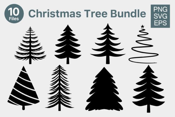 Christmas Tree SVG PNG Bundle: Graphics & Illustrations Review