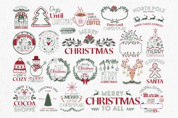 Farmhouse Christmas Graphics: Sign Bundle Review