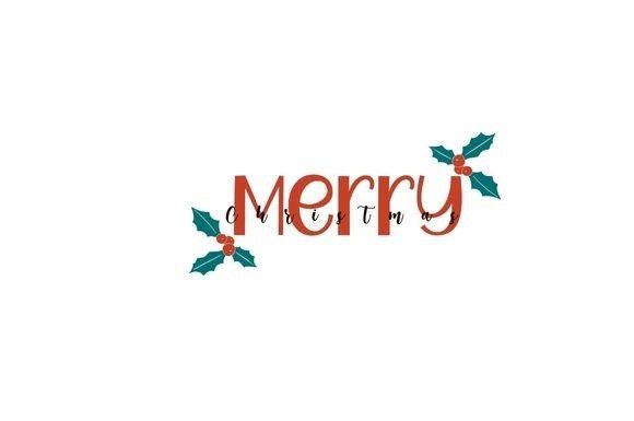 Merry Christmas Tree PNG: Graphics & Illustrations