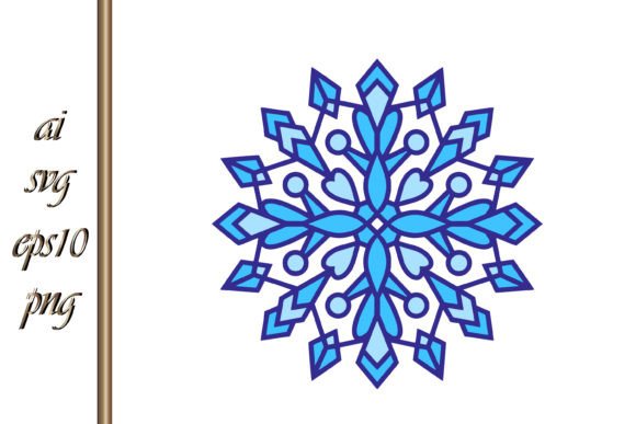 Snowflake Christmas Graphics & Illustrations Review