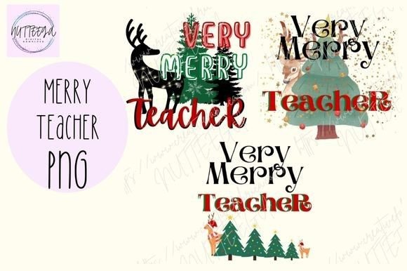 Teacher Christmas Graphics: PNG Illustrations Review